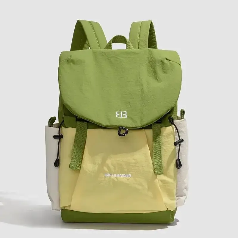 sac à dos de voyage à la mode, grande capacité, décontracté, léger, double sac à bandoulière pour hommes et femmes, banlieue