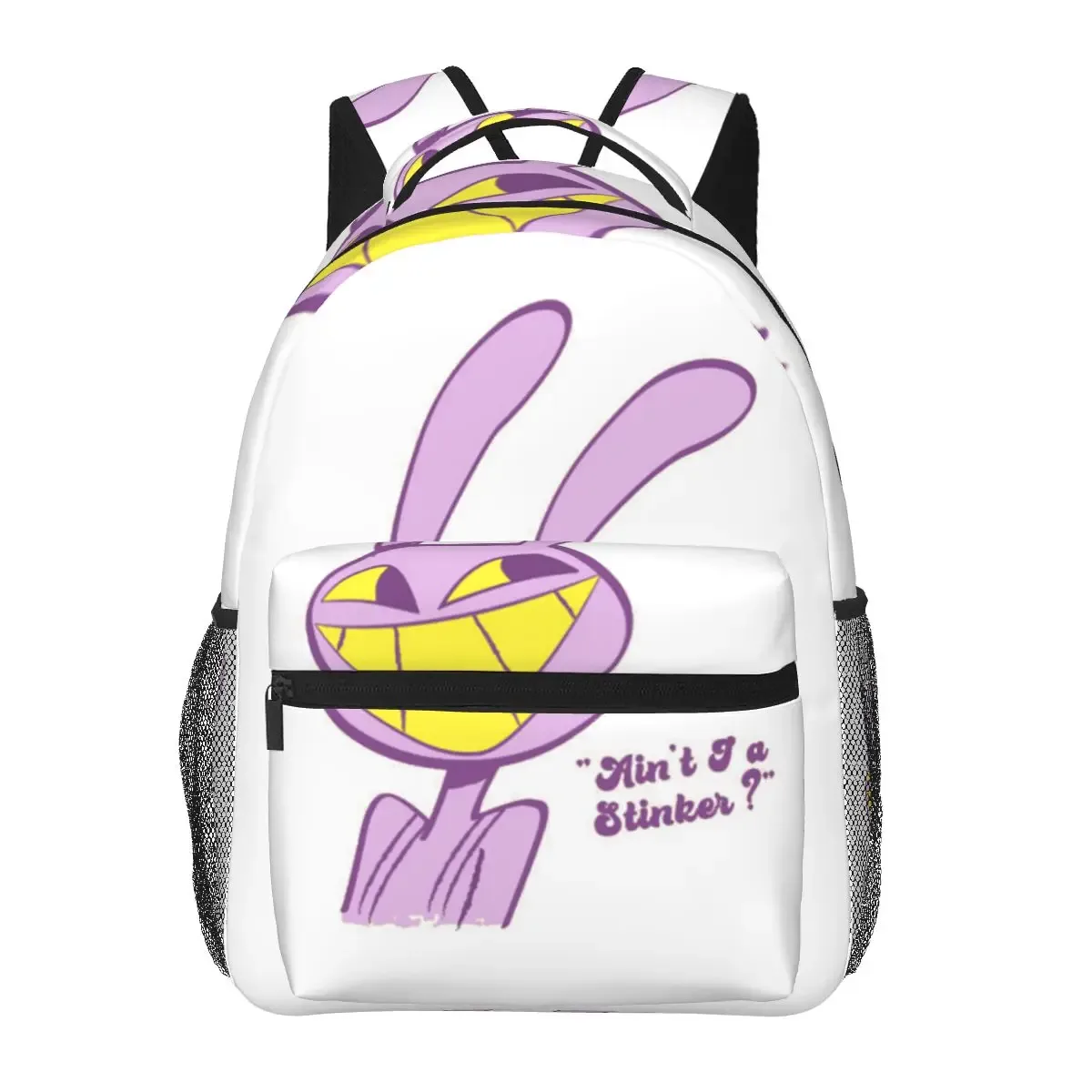 jax the amazing digital circus fanart animation series sacs à dos pour garçons et filles, sacs d'école pour étudiants, sac à dos pour ordinateur portable, sac à bandoulière