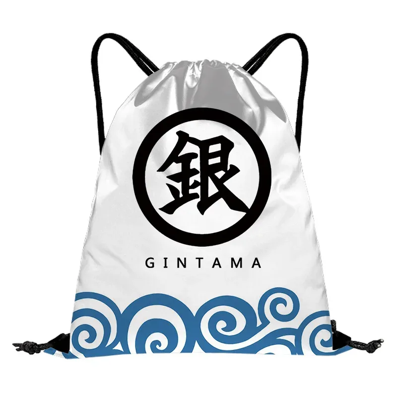 anime card captor sakura sling shopping bags, proximité wstring, double shoulder backpack