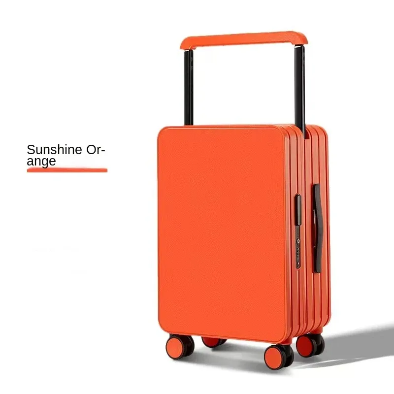 valise à bagages à poignée large pour femmes et hommes valise de voyage 20-26 pouces sac de cabine bagage de grande capacité avec roues lisses