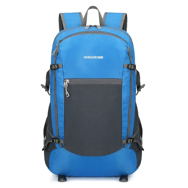 sac à dos pliable pour escalade en plein air, léger, imperméable, en nylon, unisexe, sac de voyage, sac de sport durable pour la randonnée et le camping