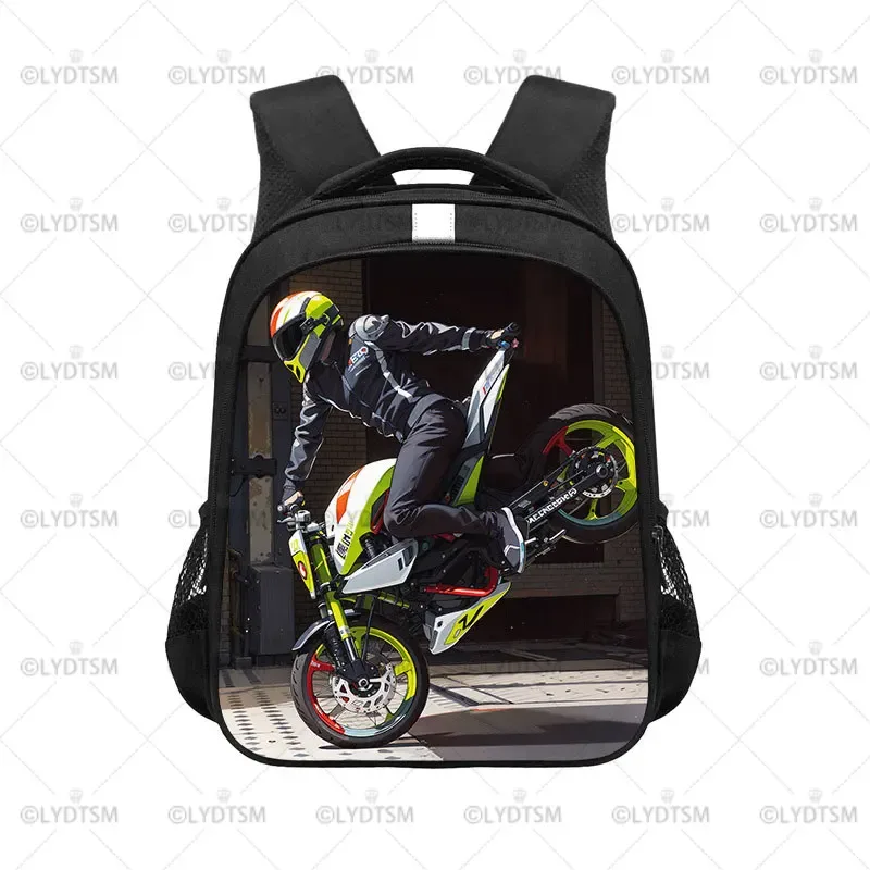 sac à dos de moto cool pour hommes et femmes, sac à dos, sac à dos pour voyage, moto, vélo, adolescent, sacs d'école, cartable