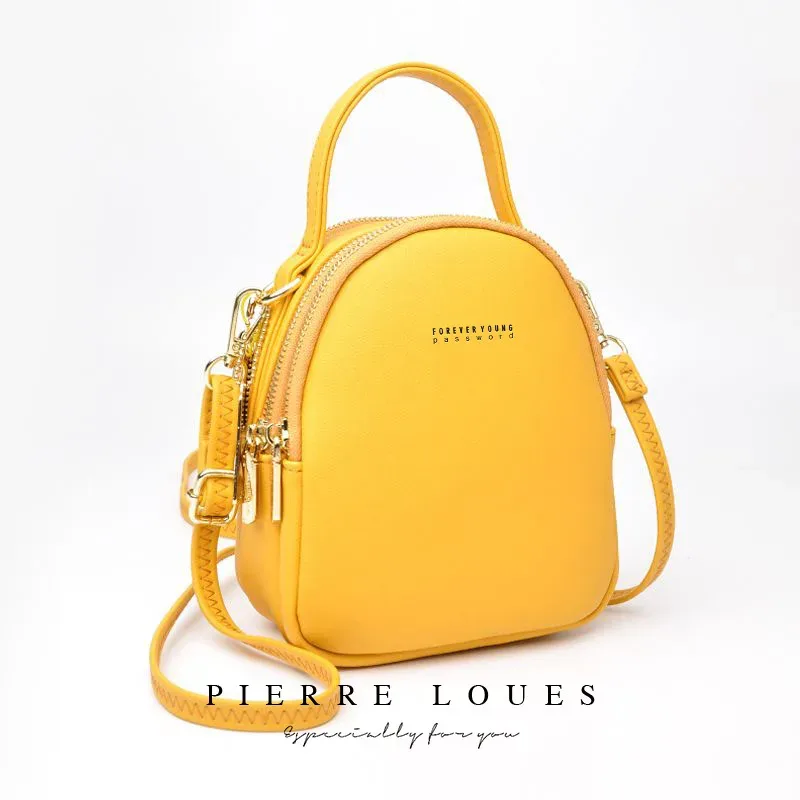 mini sac à dos pour femme, sac à main pour femme, fourre-tout multifonctionnel, sac initié de luxe, document solide, sac décontracté pour femme
