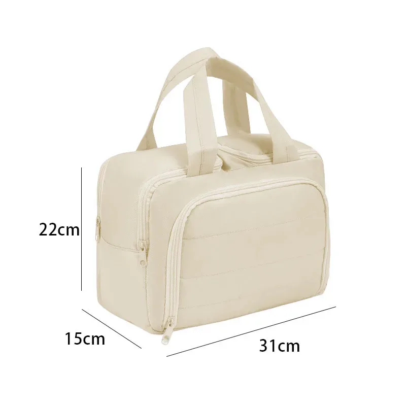 sac de toilette extensible et pliable personnalisé, sac de toilette de voyage personnalisé avec crochet de suspension, cadeau pour demoiselle d'honneur