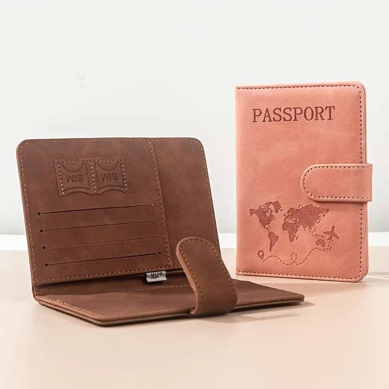 porte-passeport personnalisé pour les essentiels, étui de protection pour passeport, accessoires de voyage, porte-passeport pour femmes/hommes