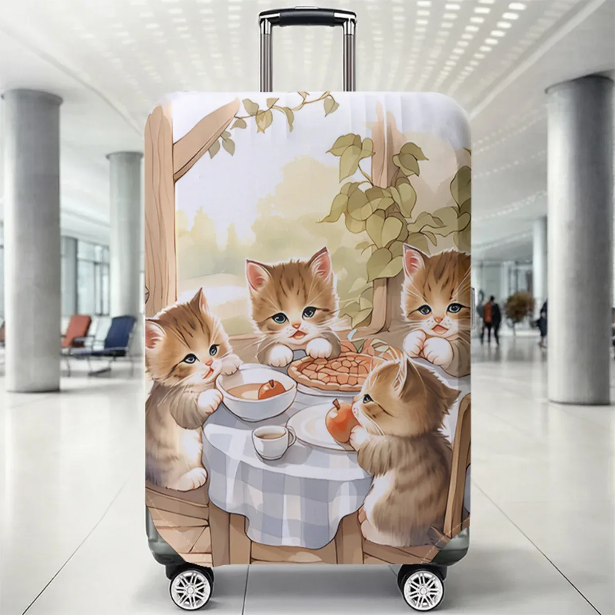 housse de protection pour bagages avec imprimé de dessin animé