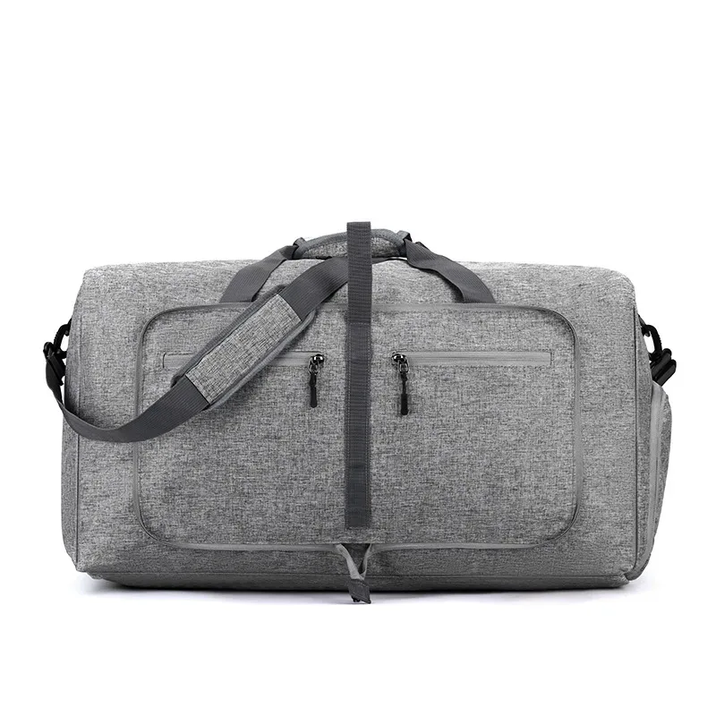sac à main de voyage pliable, sac de sport de fitness de grande capacité, sac de rangement multifonctionnel à compartiment à chaussures indépendant