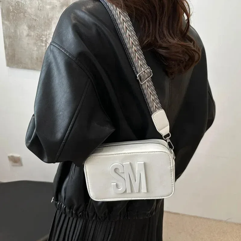 2026 steve madden sac à bandoulière polyvalent et tendance pour femme, petit sac couleur bonbon avec large sangle, sac pour appareil photo