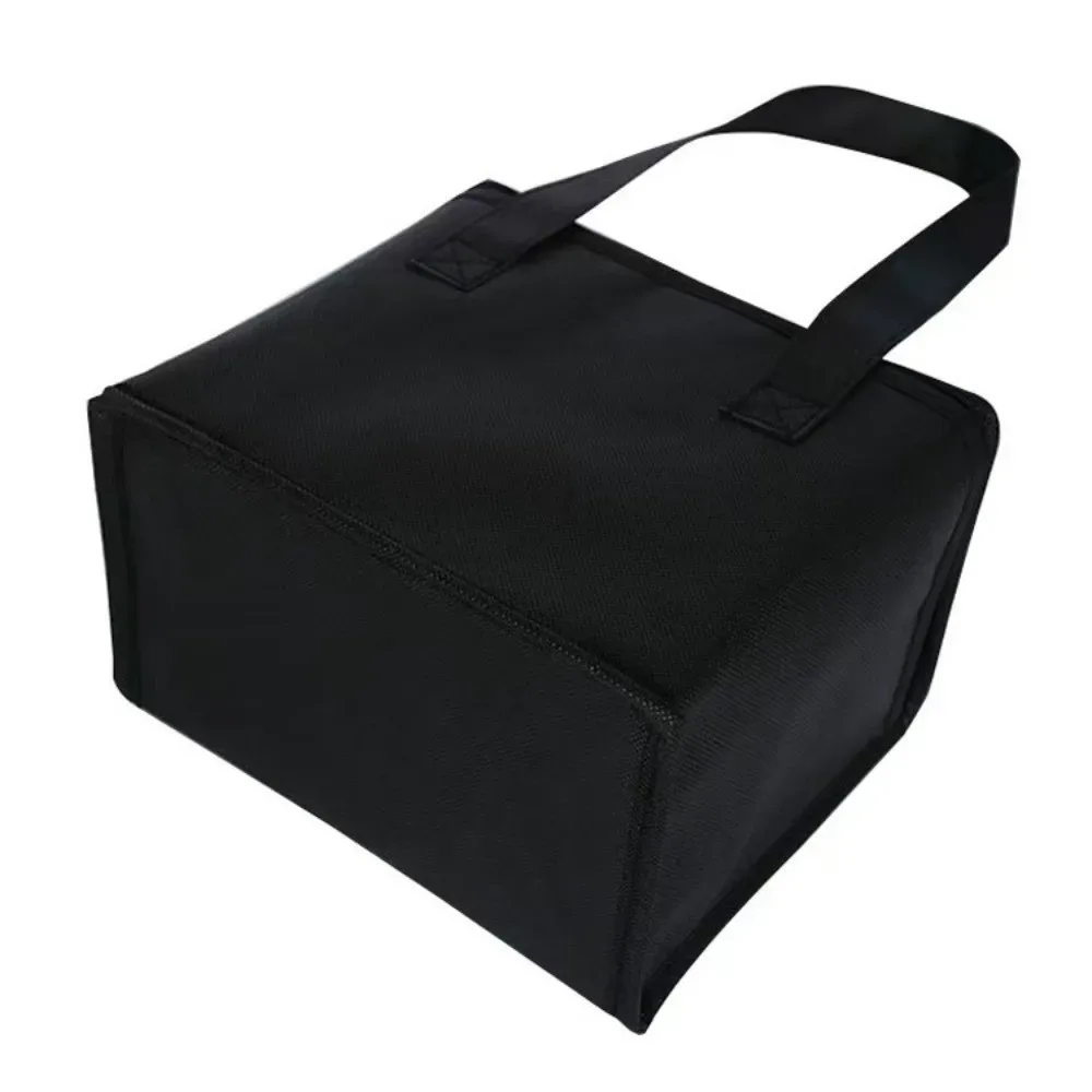 Sac isotherme de pique-nique grande capacité, design pliable, isolation thermique, sac de rangement alimentaire, poignée portable, sac de transport pour boissons
