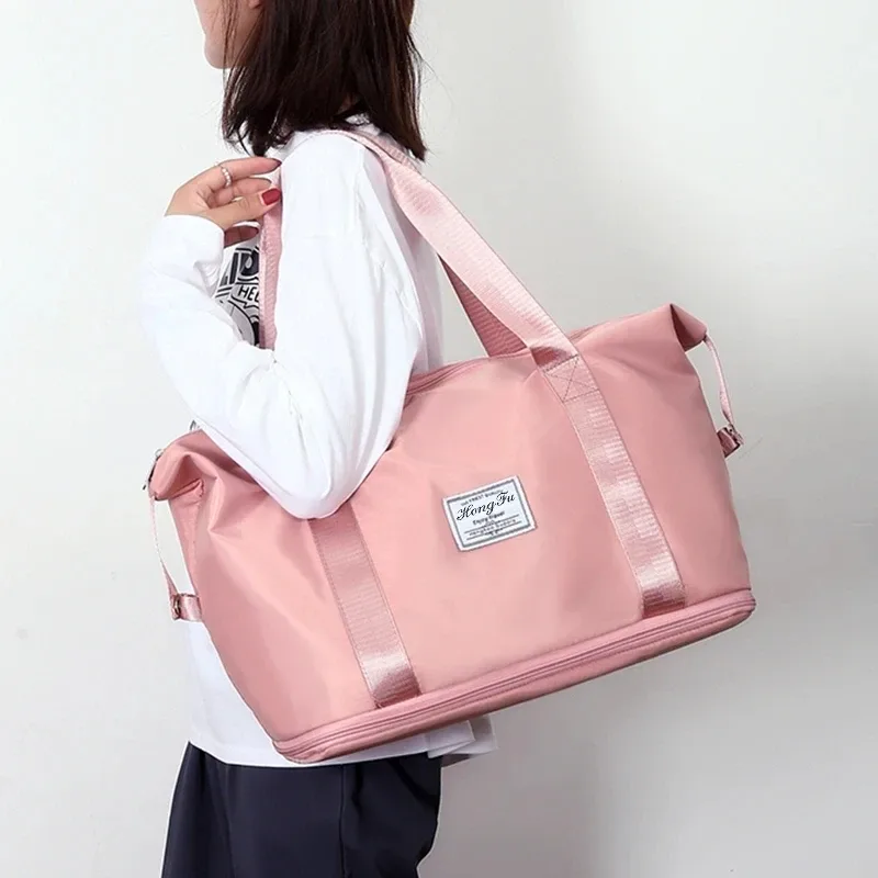sac de voyage extensible grande capacité, sac de sport et de fitness résistant à l'eau, sac de voyage décontracté