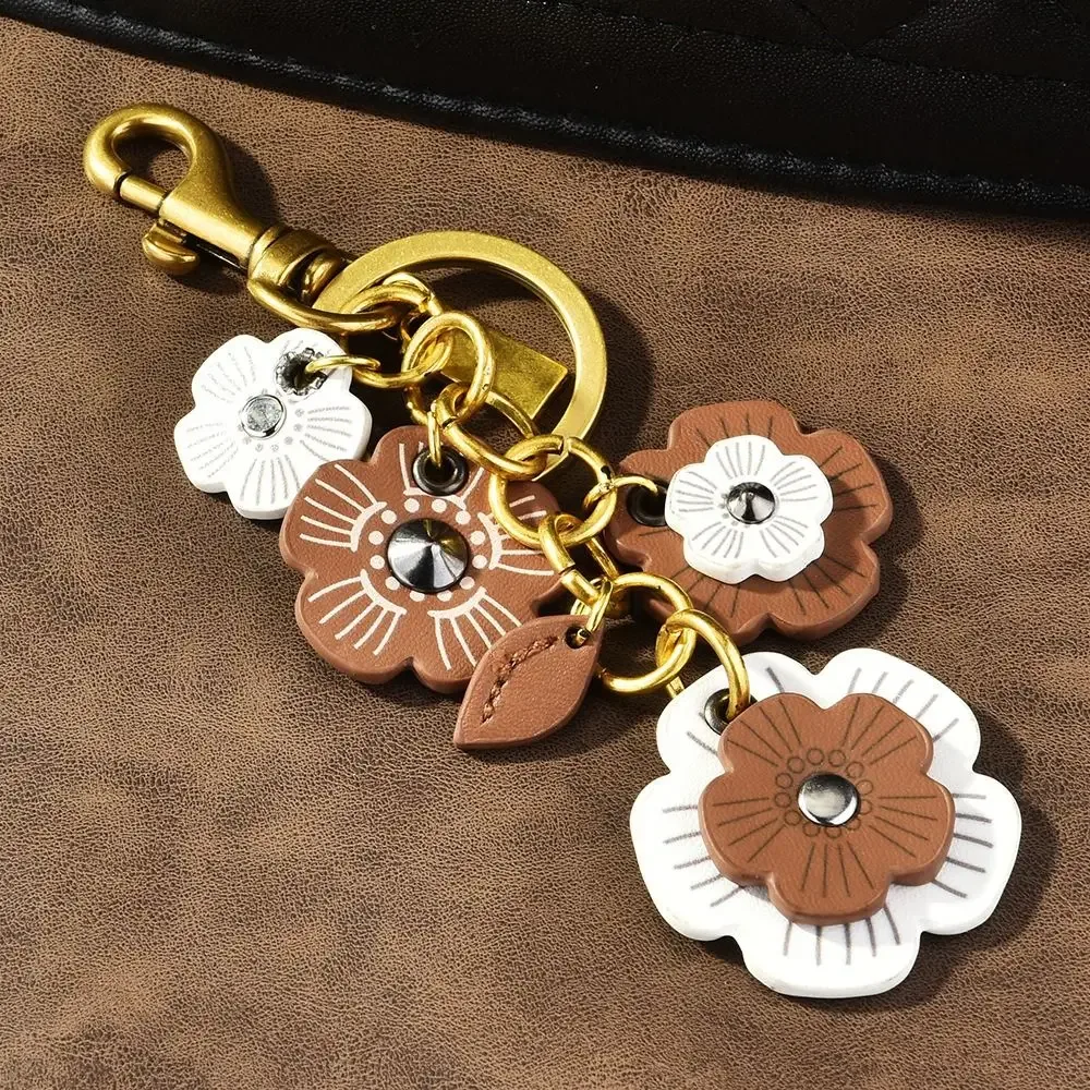 nouveau sac rétro suspendus ornements élégant léger fleur porte-clés polyvalent sac à dos pendentif décoration pendentif
