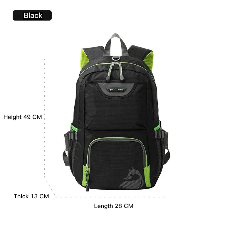 fouvor – sac à dos ultra-léger pour femmes, portable, grande capacité, pour sports de plein air, randonnée, voyage, sacs d'école pour étudiants, 2717-08 2717-15