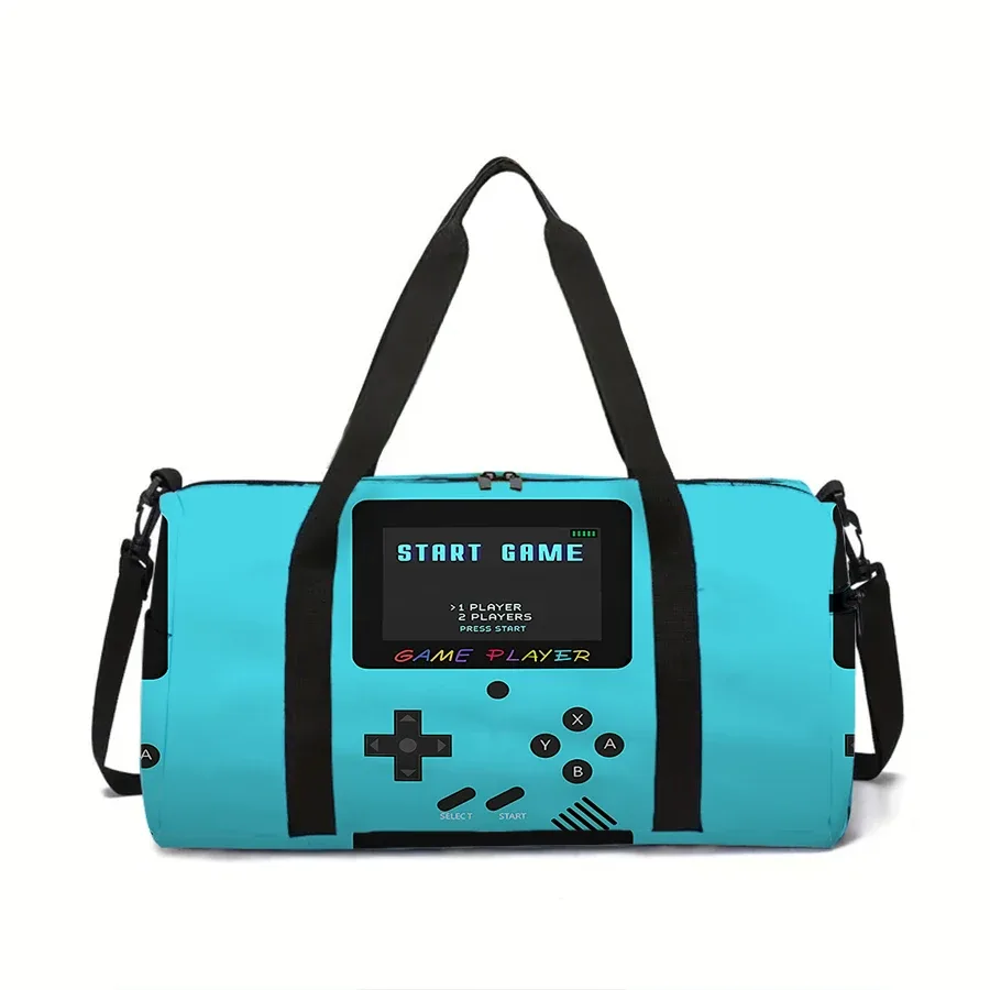 grand sac de voyage pour console de jeux, fourre-tout multifonctionnel, sacs à main imperméables, sacs de sport pour garçons/filles, sac de fitness pour enfants