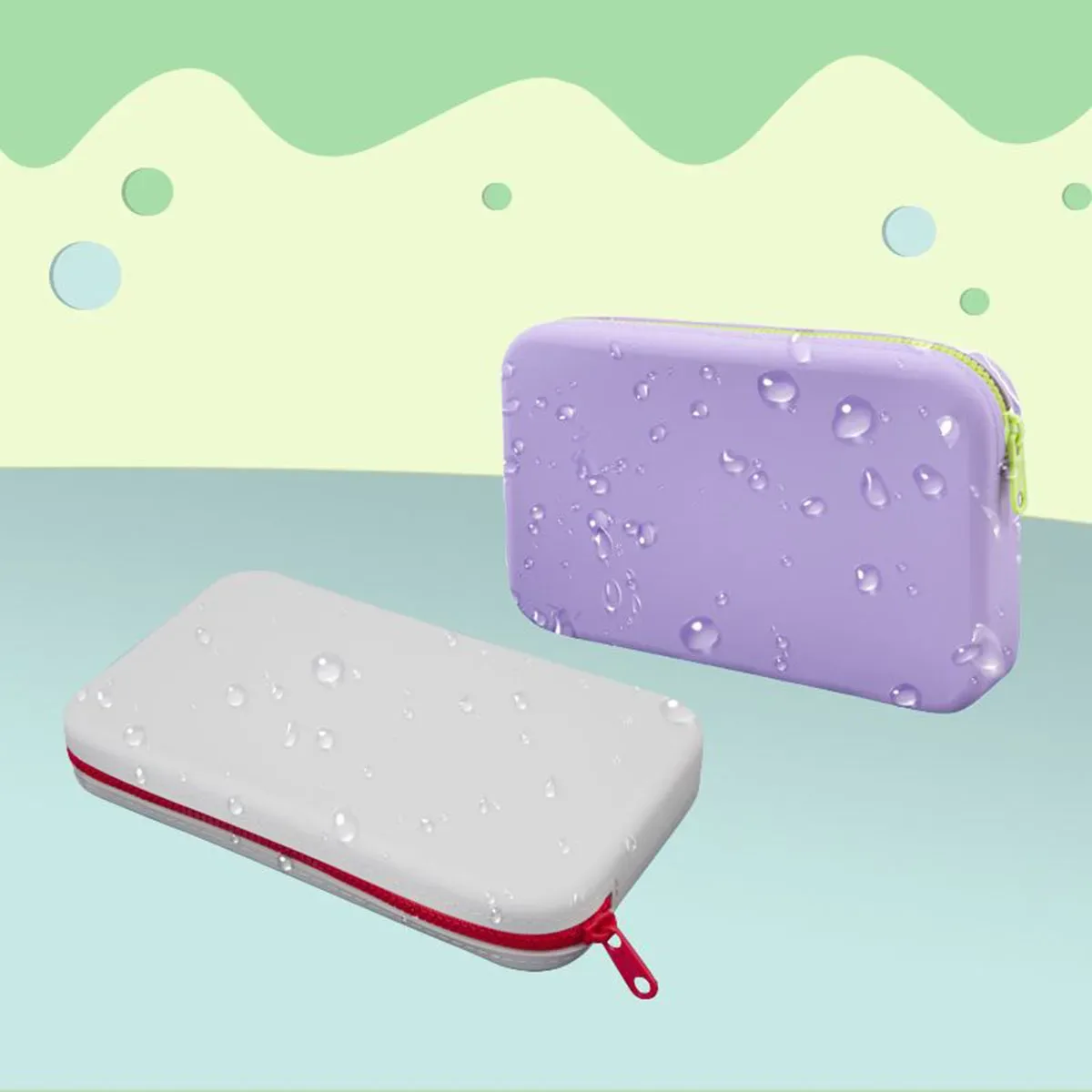 boîte de rangement numérique multifonctionnelle pour la maison et les voyages, sac de rangement cosmétique carré de grande capacité pour femmes