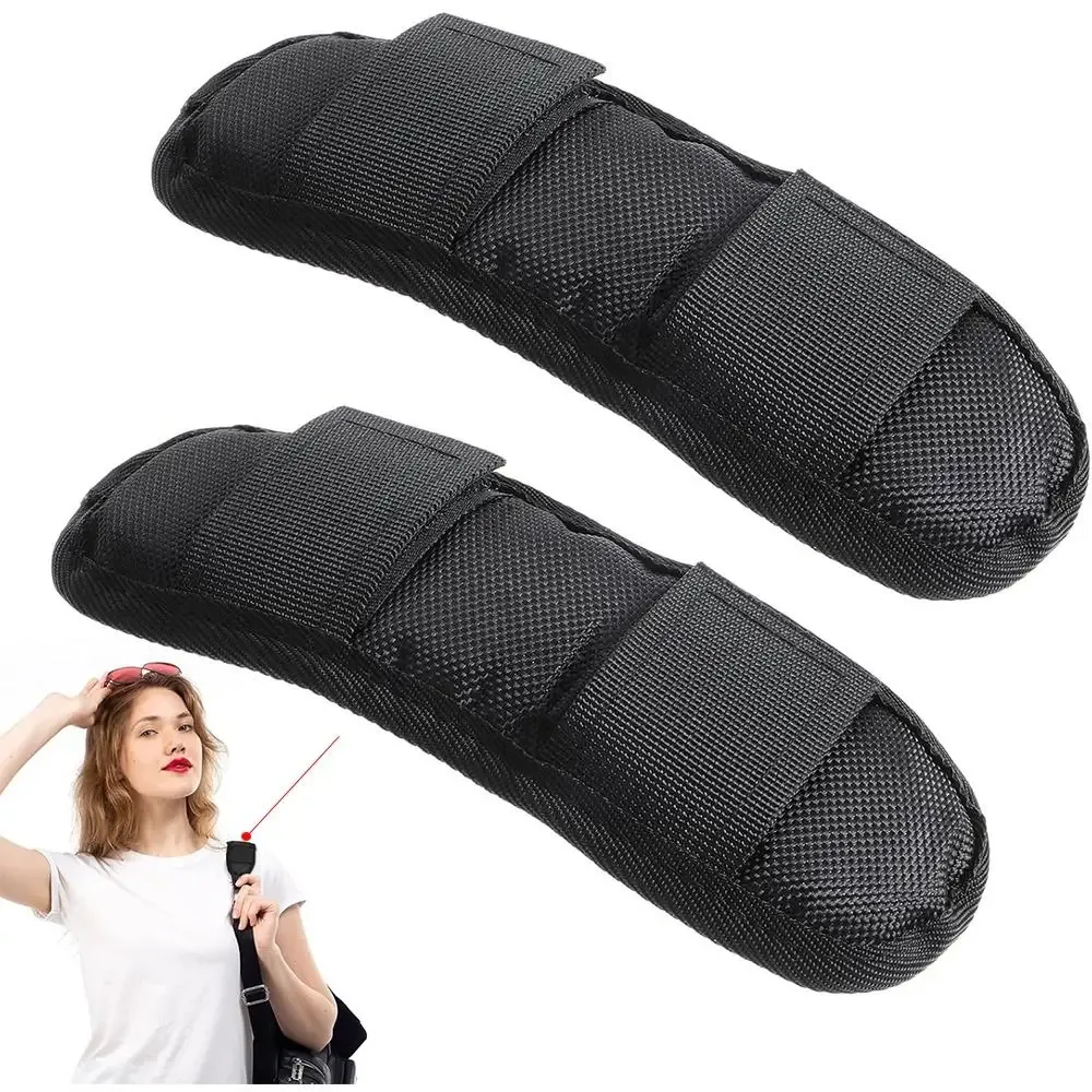1 paire de coussinets universels pour sac à bandoulière, respirants, extra épais, coussinets amovibles antidérapants pour bandoulière de bagage, camping