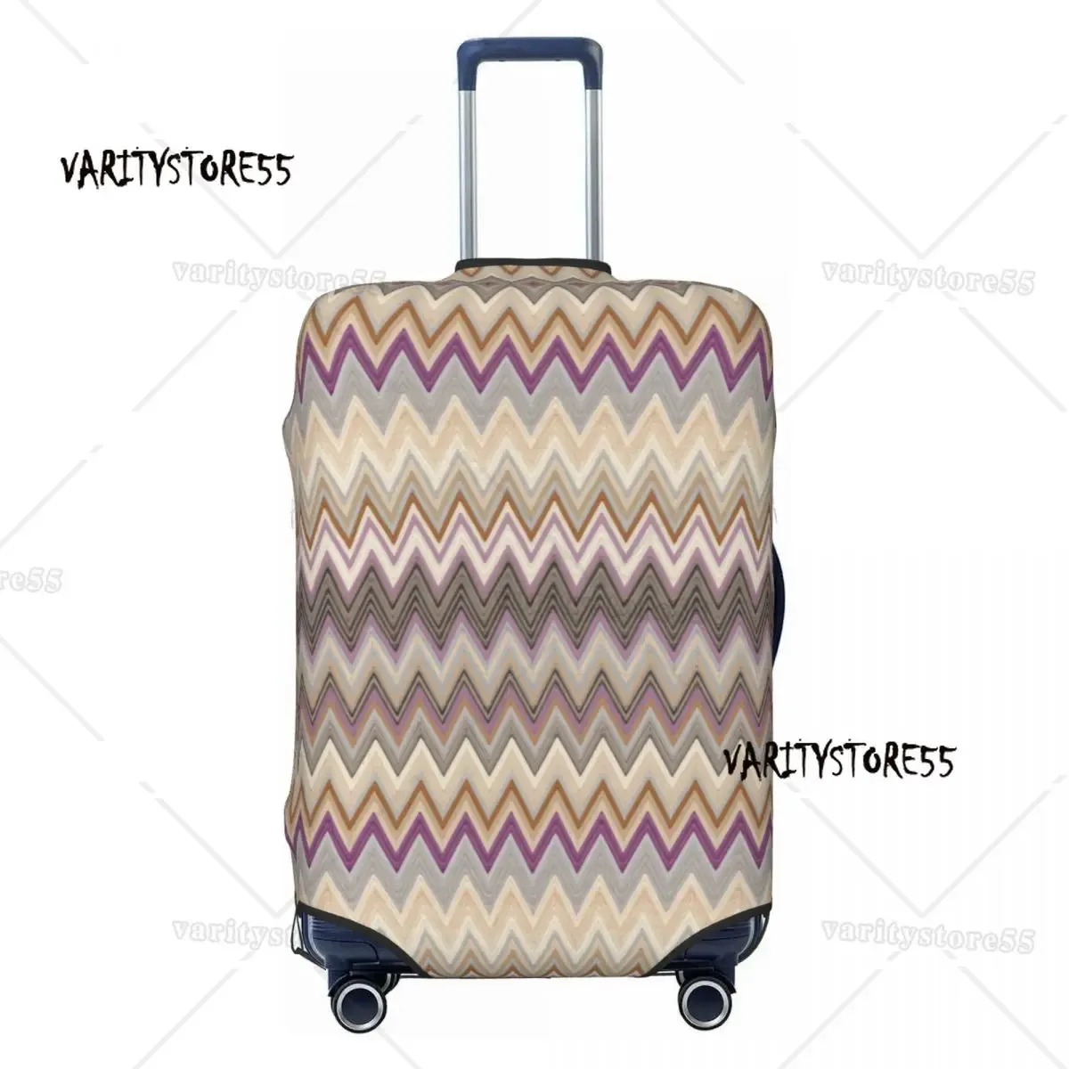 housse de bagage de voyage personnalisée imprimé léopard, housse de protection élastique en peau d'animal pour valise, adaptée à 18 à 32 pouces