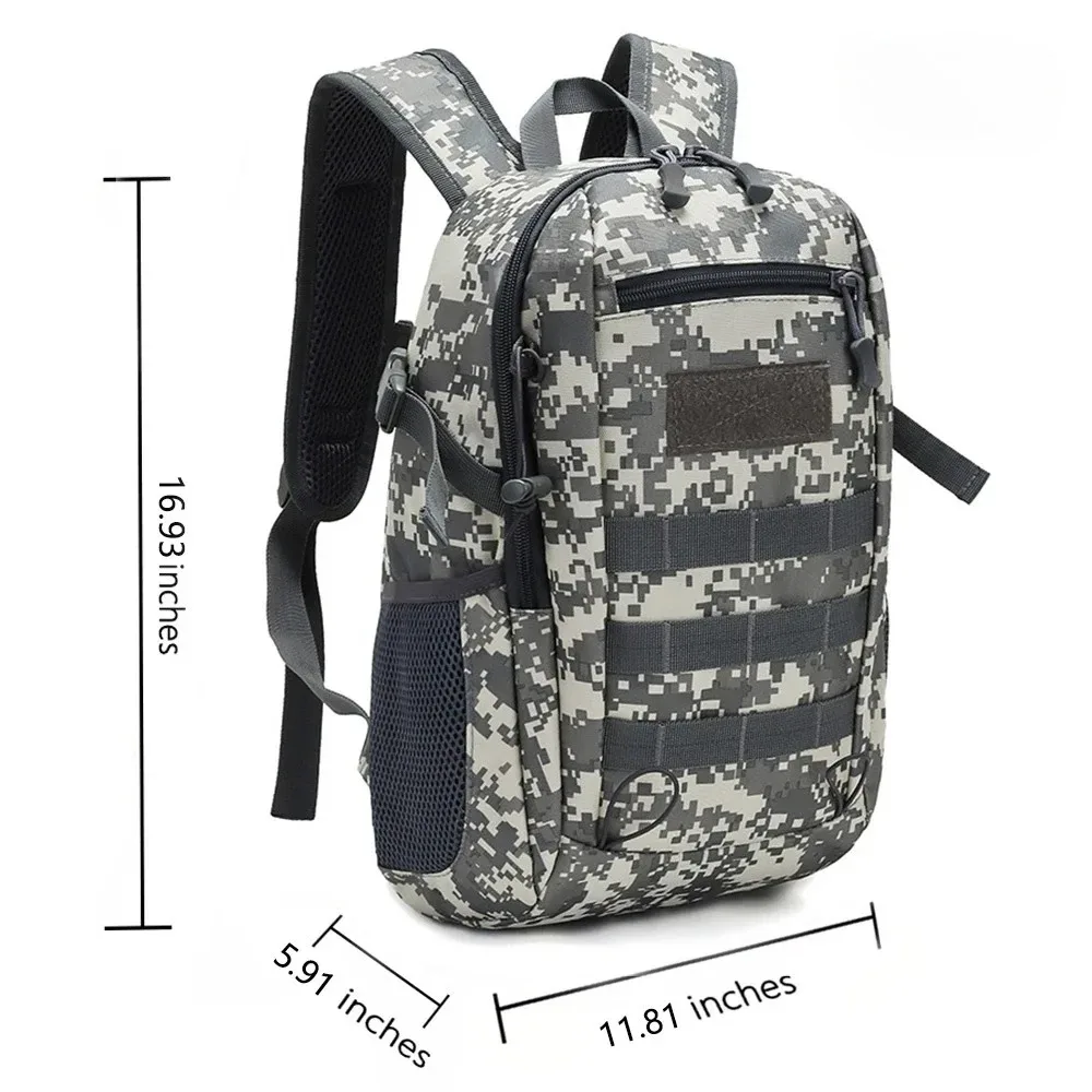 15l sac à dos tactique en plein air sacs à dos hommes enfant étanche sport voyage sac à dos camping mochila trekking pêche chasse sac