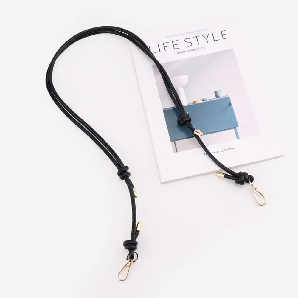 sangle de sac à bandoulière en cuir pu, longueur réglable, couleur unie, sangle de remplacement légère pour sac à main