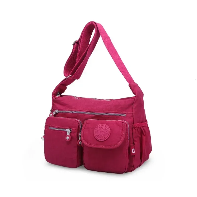 sac messager léger format a4, sac à bandoulière imperméable, sac unisexe grande capacité pour hommes et femmes