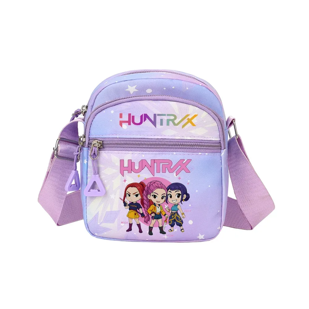 sac à bandoulière kpop demon hunters, sac messager tendance, sac à bonbons, sac à main, portefeuille