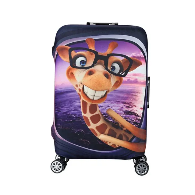 juste de protection élastique pour valise de voyage, housse anti-poussière pour bagages, accessoires de voyage de l'unicef, 18 en effet-32