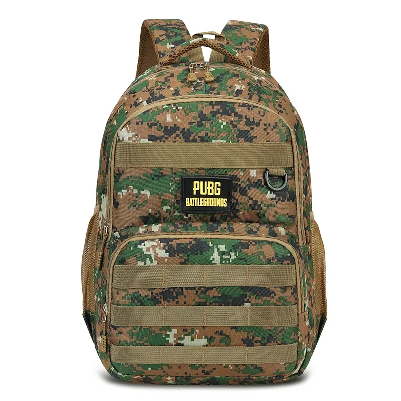 sac à dos camouflage grande capacité - fermeture éclair, randonnée, voyage, sac à dos d'aventure en plein air