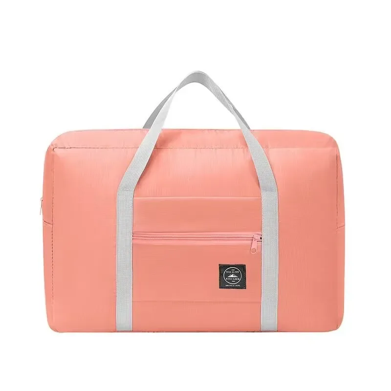 sac de voyage pliable de grande capacité, sac à main avec bandoulière, sac de rangement multifonctionnel anti-poussière