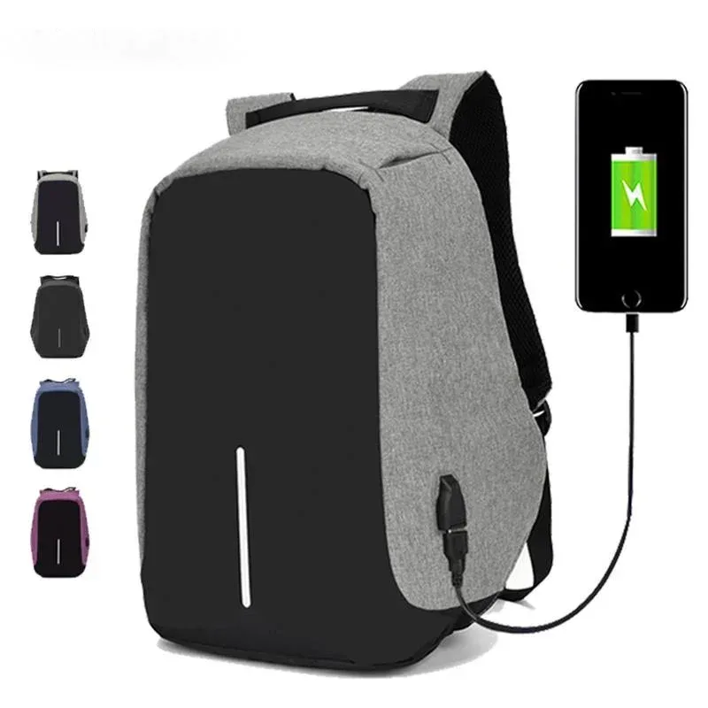 sac à dos antivol 15.6 pouces ordinateur portable hommes mochila mâle sac à dos étanche sac à dos grande capacité école sac à dos concepteur
