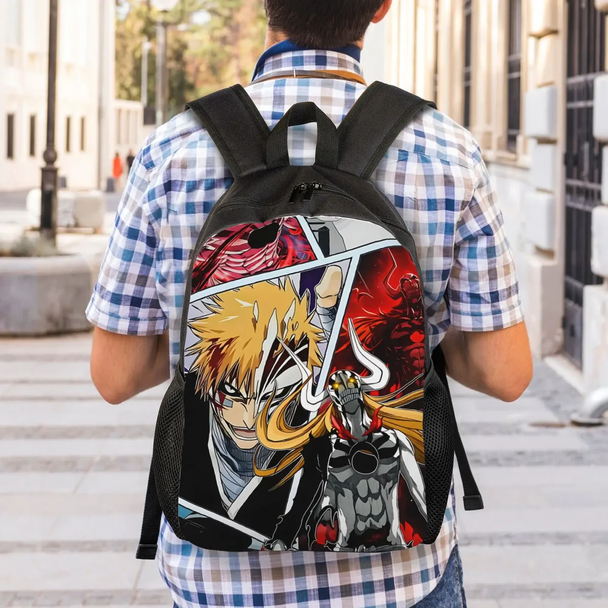 sac à dos finalgetsuga new school year bleach pour femmes, 1 pièce