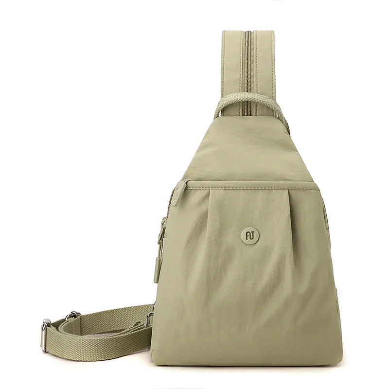 aotian sacs à dos imperméables multifonctionnels poitrine bandoulière sacs à bandoulière pour femmes adolescentes voyage sac de bouteille d'eau en nylon