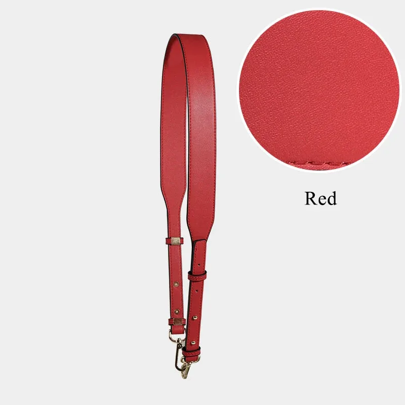 103-113 cm réglable en cuir véritable épaule sac à bandoulière sangle remplacement sac à main ceinture femmes sac à main bricolage sacs accessoire personnalisé