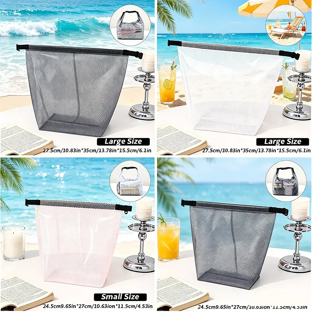 sac de toilette universel imperméable grande capacité pour hommes et femmes, sac de rangement de voyage, de bain, de sport et de natation à main