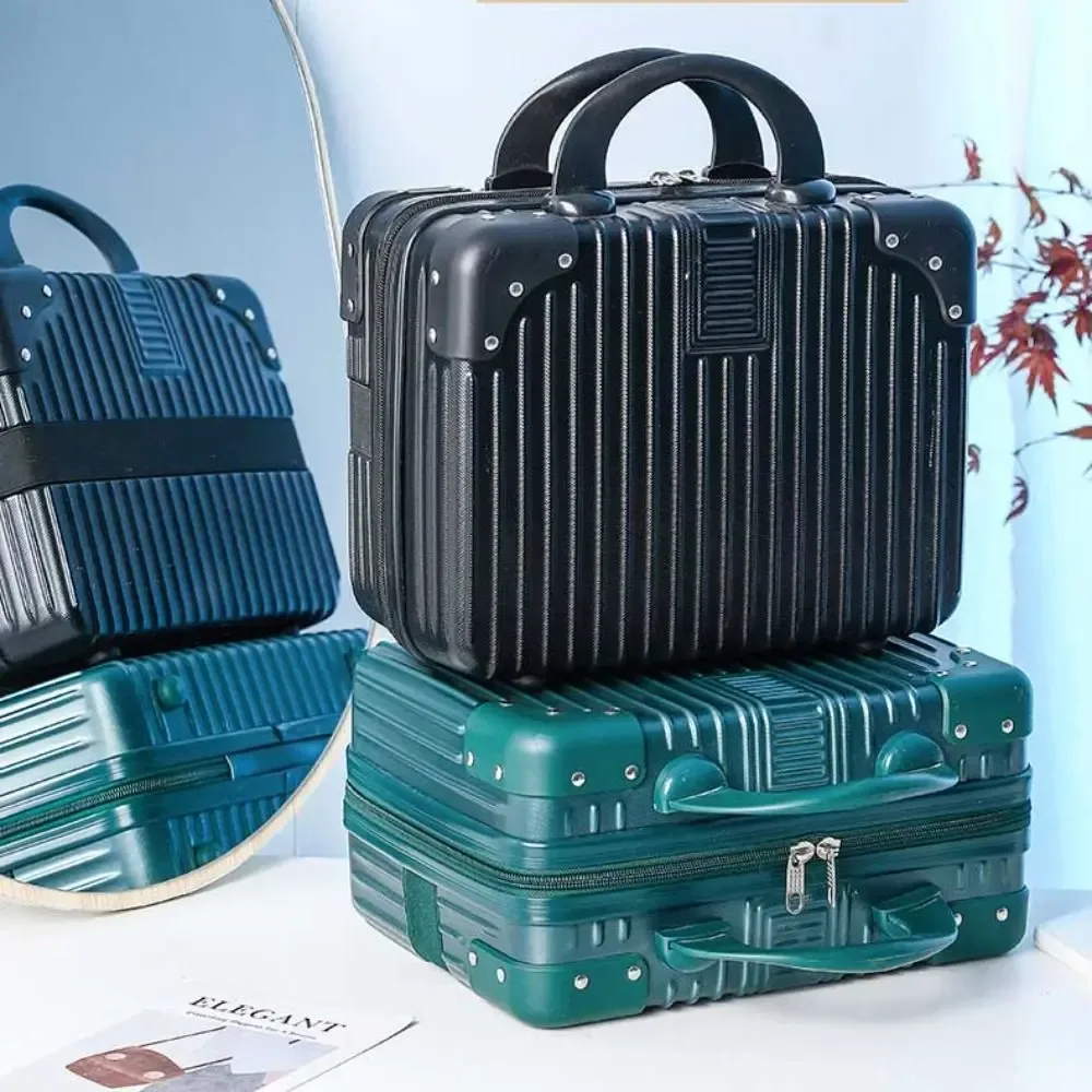 ventes flash : valise de voyage 14 pouces, mini trousse de maquillage, boîte à cosmétiques pour femmes