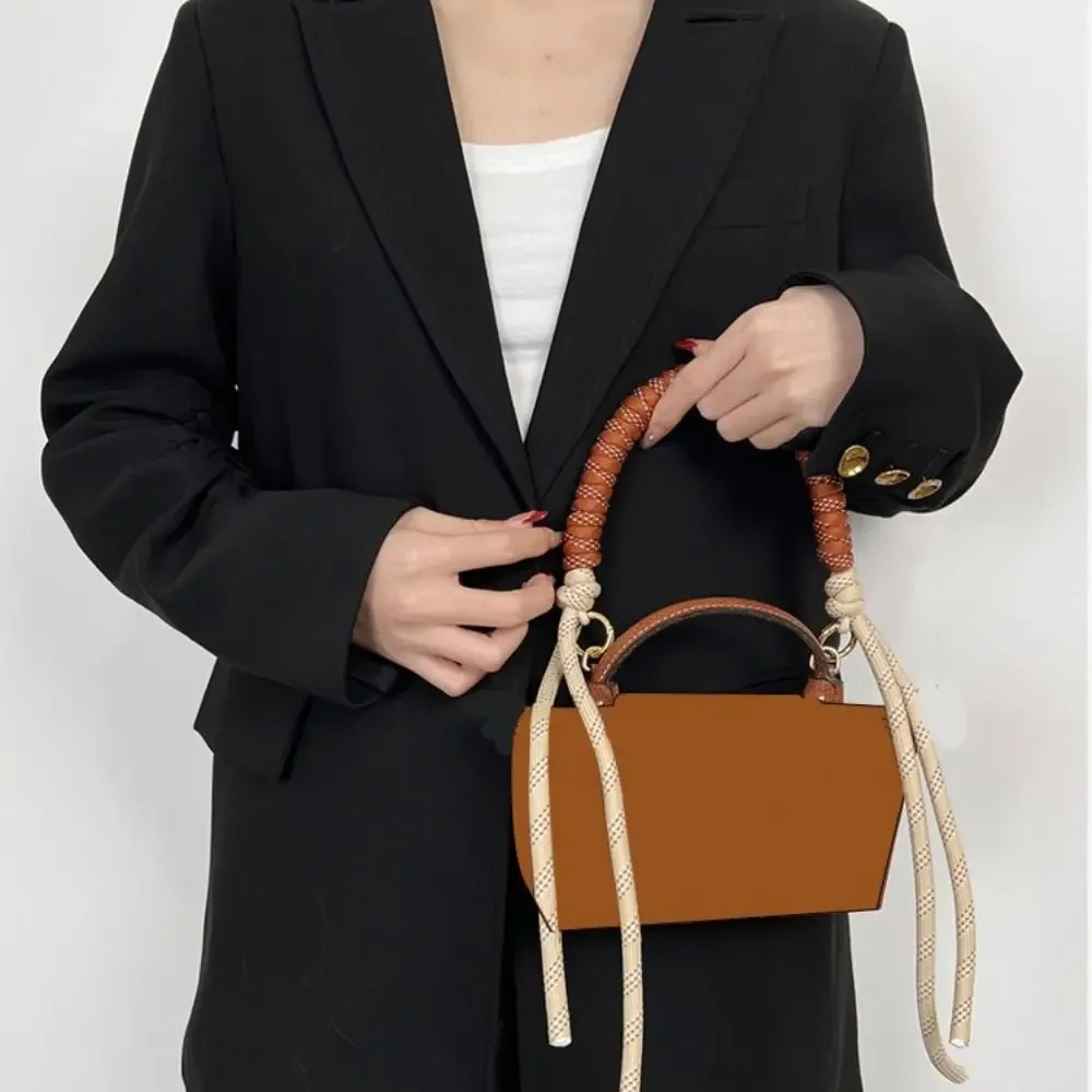 nouvelle sangle de sac tressée universelle sangle tissée à la main mini sac sangle courte sac à bandoulière sangle sacs à main