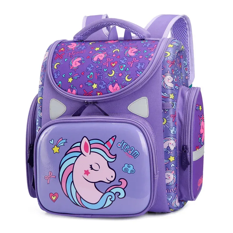 sacs à dos orthopédiques pour enfants, pour garçons et filles, de qualité supérieure, pour l'école primaire, backpacks1-3