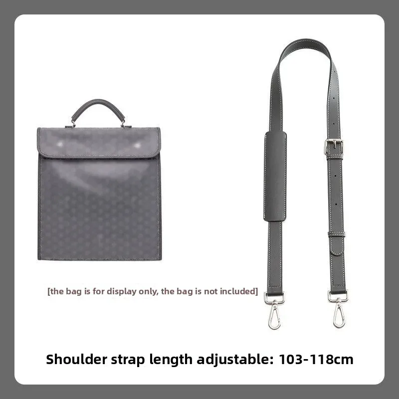 accessoires de sac de luxe en cuir véritable, sangle réglable avec fermeture magnétique, remplacement pour un confort optimal des épaules, sac à dos de créateur haut de gamme