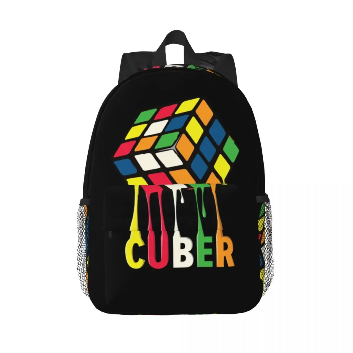 rubix rubiks rubics sac à dos étudiant garçons filles bookbag enfants sac d'école ordinateur portable sacs à bandoulière pour hommes femmes