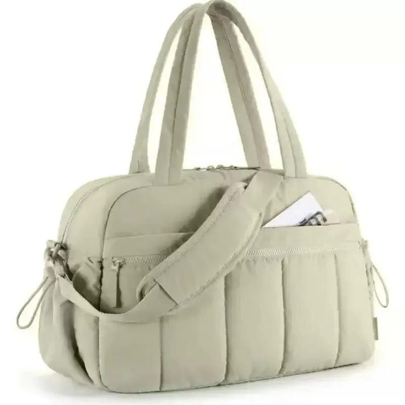 sac de voyage pour femme de grande capacité, sac de sport élégant pour le yoga, design haut de gamme pour les voyages de week-end