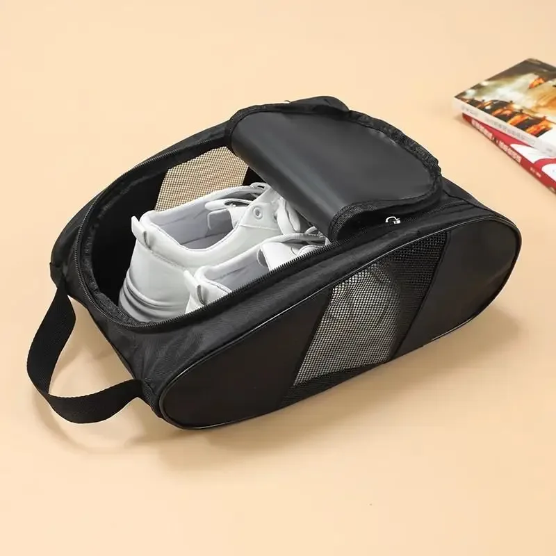 sac de sport pour chaussures de basketball, en maille respirante et imperméable, grande capacité, pour les sports de plein air, la salle de sport et les voyages.