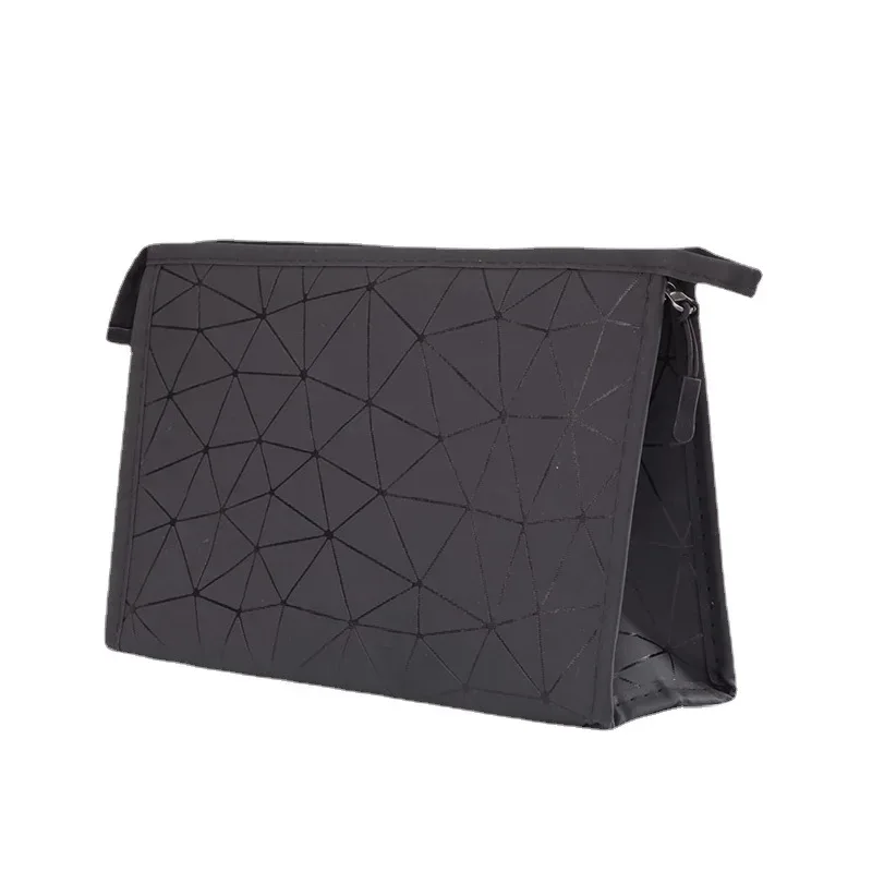 organisateur de rangement de cosmétiques portables coréens en pu, grand sac à cosmétiques de voyage, sacs de maquillage de toilette, sac à main étanche pour dames