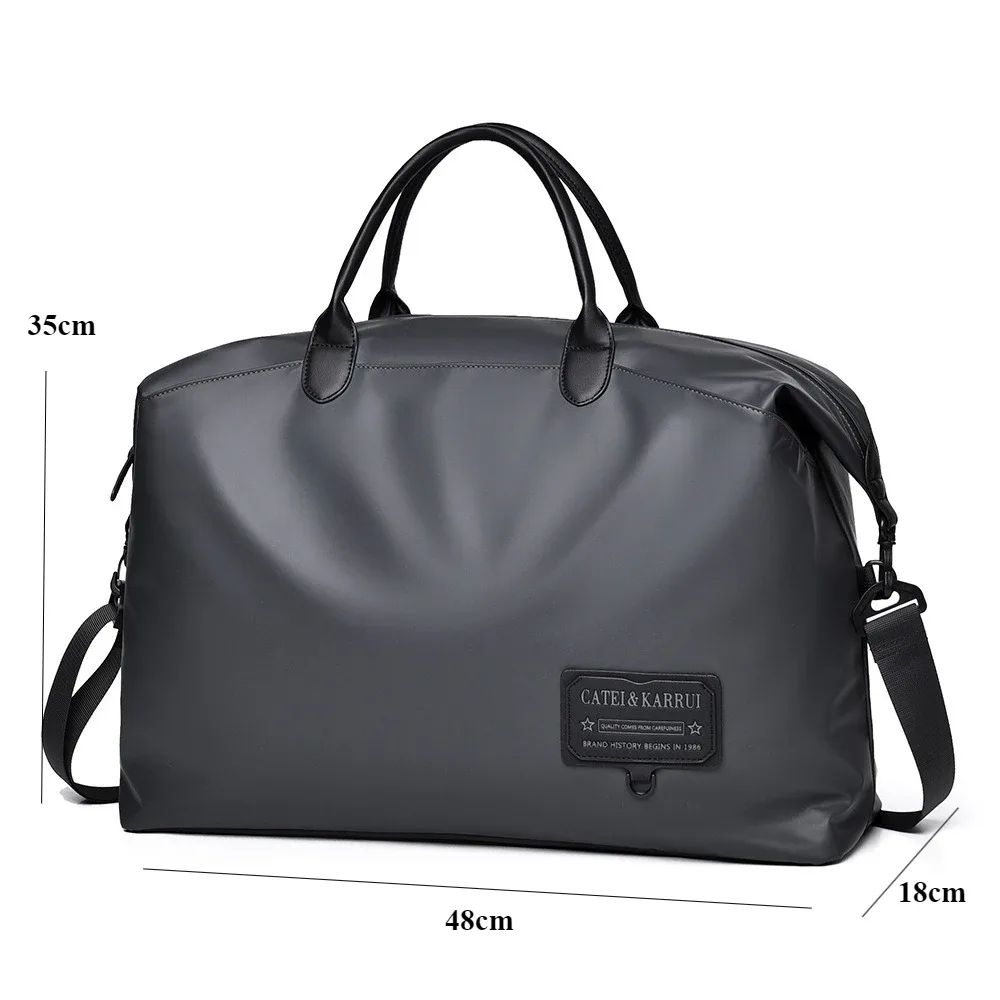 nouveau fourre-tout de voyage hommes sac à main oxford grande capacité sacs à main pour hommes porte-documents voyage sacs à bandoulière étanche sac de bagages de sport