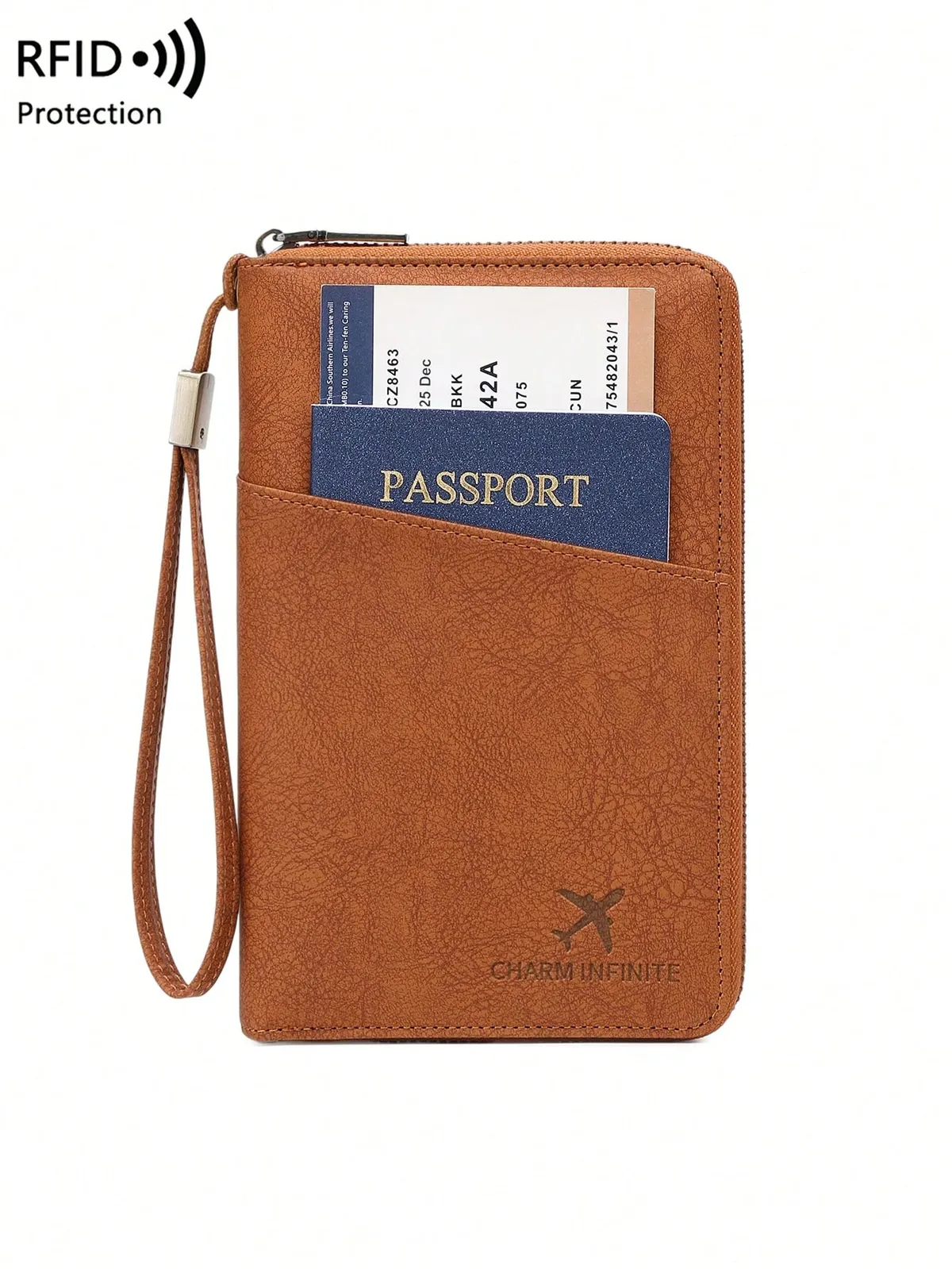 nouvelle trousse de voyage rétro pour passeports, format familial, petite et grande capacité, peut contenir 4 passeports, accessoires de voyage