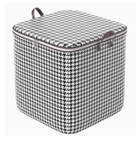 sac de rangement domestique de grande capacité, en matériau non tissé, organisateur de placard, peut être utilisé pour les couettes, les vêtements, les jouets, 1 pièce
