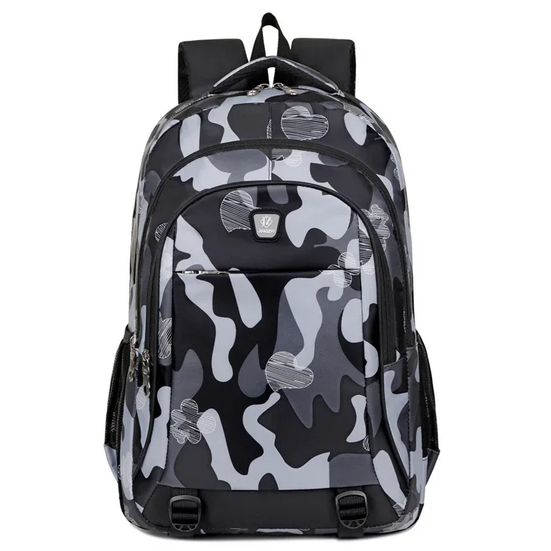 mode personnalité camouflage sac à dos décontracté grande capacité collège étudiant sac mode voyage déplacements stockage