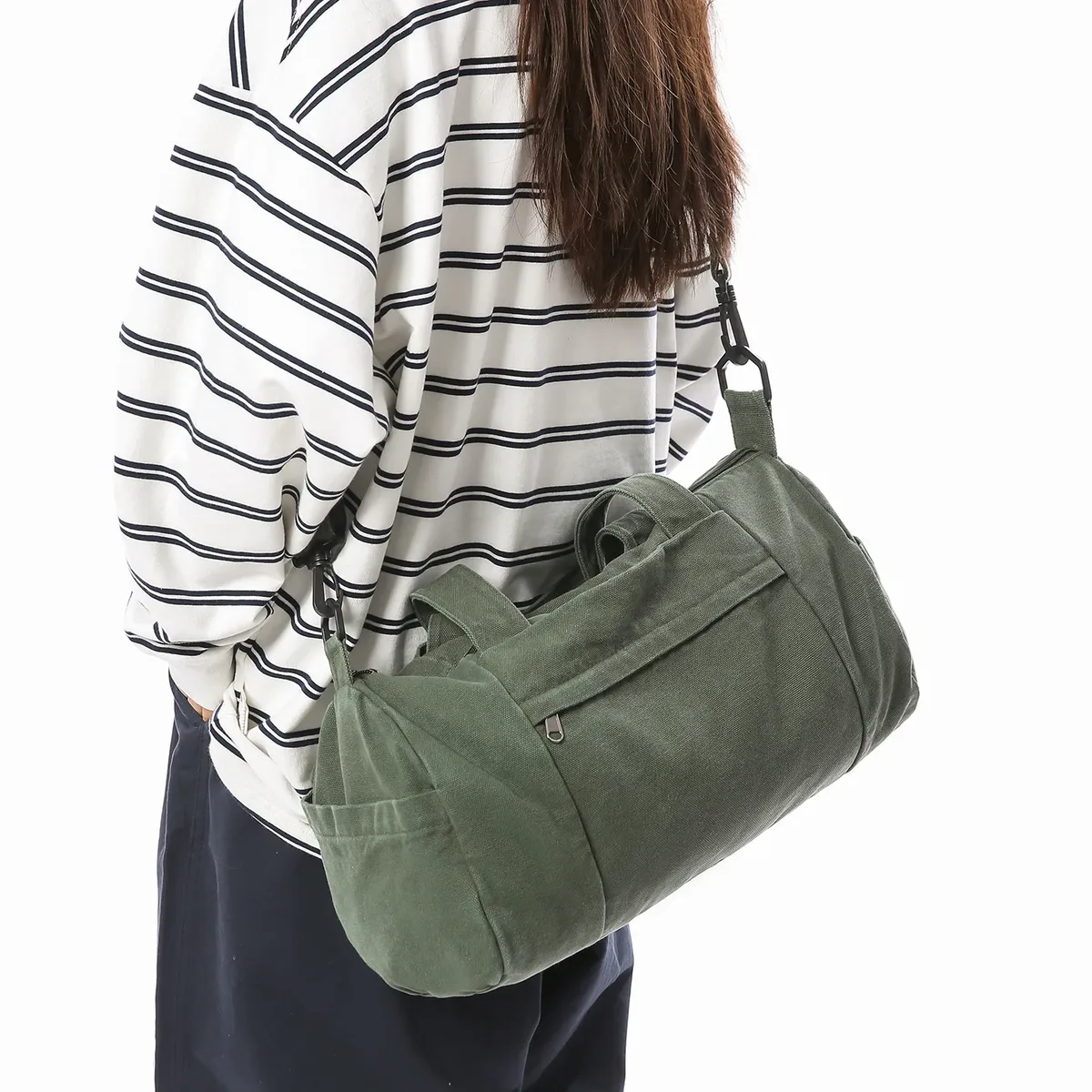 sacs de voyage en toile tendance pour femmes, nouvelle collection 2026, sacs messager décontractés grande capacité pour hommes et femmes, sacs de sport et de fitness