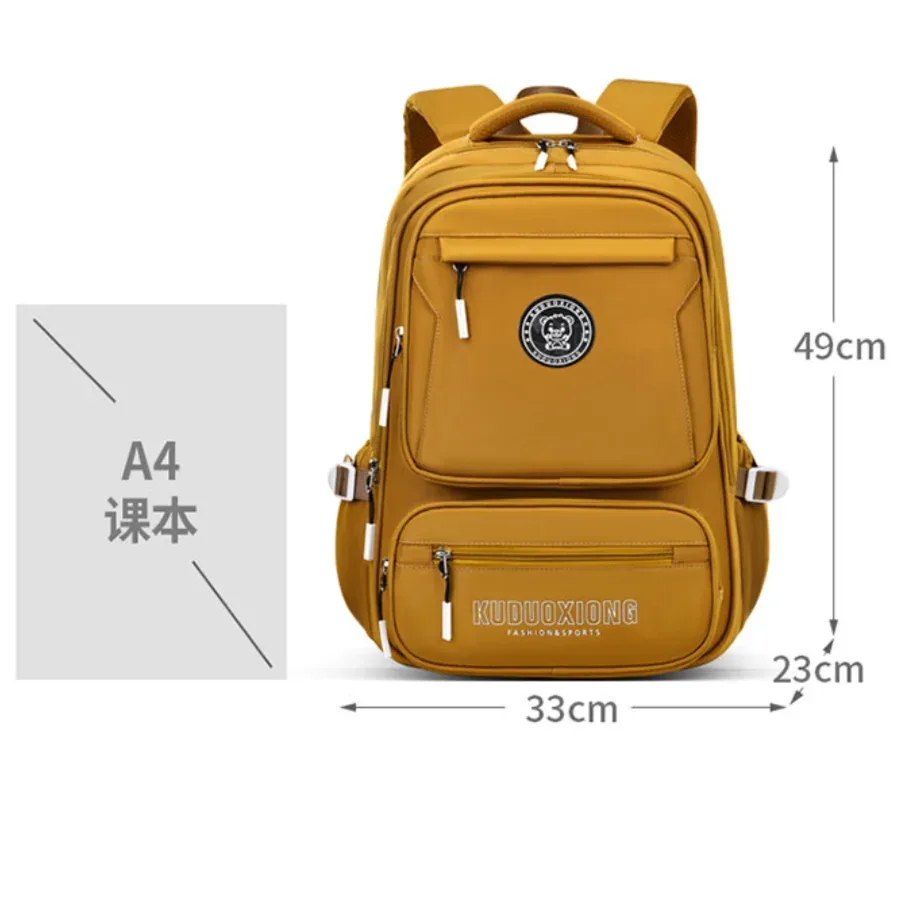 sac à dos de collège primaire, sacs d'école pour adolescents, sac à livres pour lycéens, sac à dos de voyage de sport de grande capacité pour hommes
