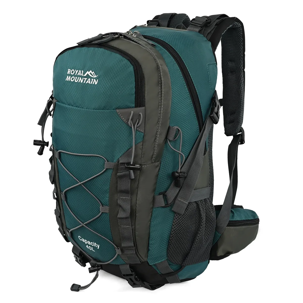 sac à dos de randonnée et d'extérieur de 30l avec housse de protection contre la pluie, tissu résistant à l'eau, multi-compartiments, adapté à tous les genres et à tous les environnements.