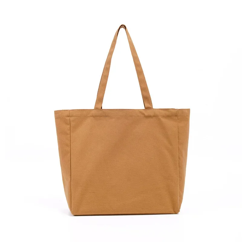 sacs fourre-tout en toile vierges avec impression de logo personnalisé, sacs de courses réutilisables, sacs à bandoulière haut de gamme écologiques