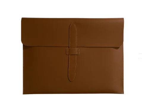 sac de documents professionnel personnalisé avec lettres, pochette pour documents a4, gravure en cuir pu, sac pour ordinateur portable 13 pouces, pochette de luxe pour documents