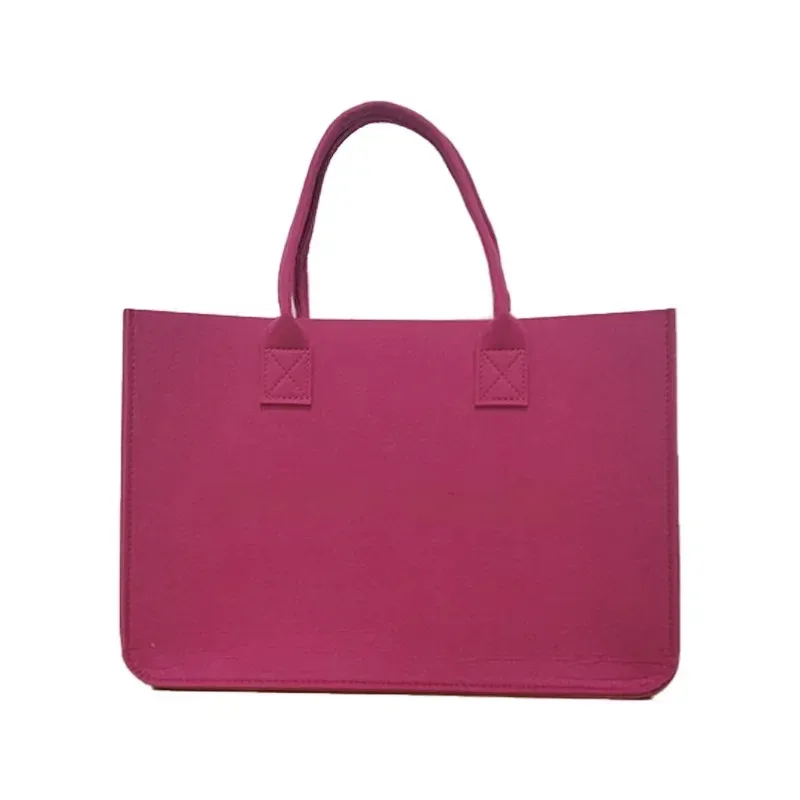 sac fourre-tout tendance en feutre grande capacité pour femme, sac à bandoulière, sac de shopping, sac de maman, sac de voyage, sac en tissu non tissé